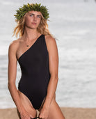 ONE SHOULDER KNOT ONE PIECE - The Bikini Room