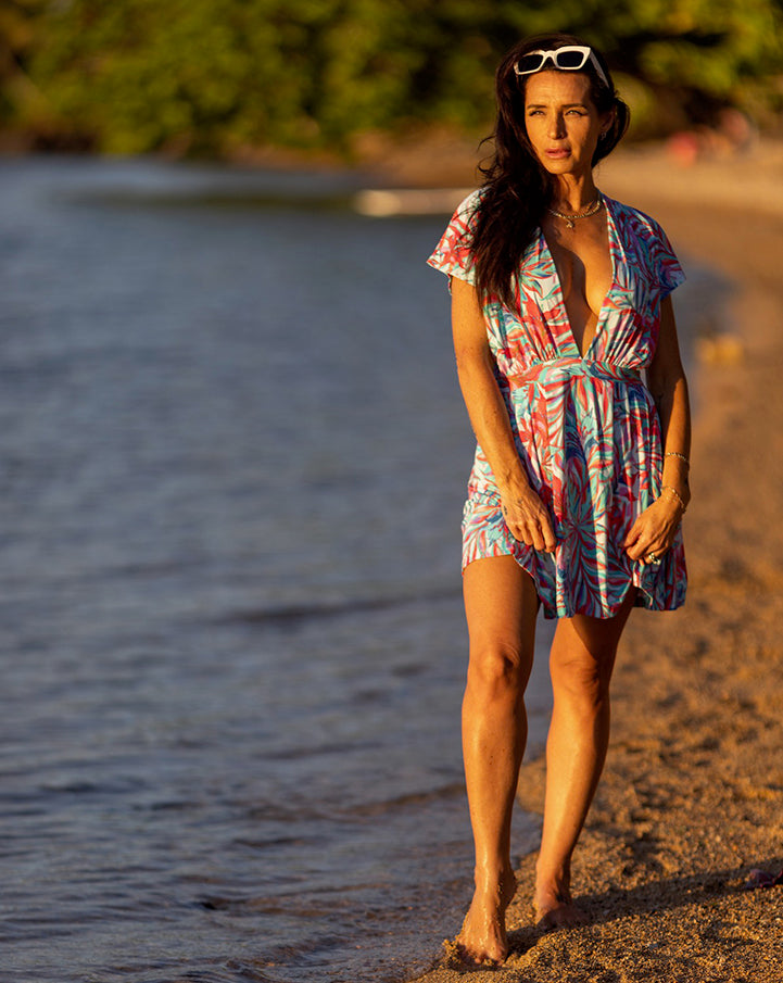 Aqua Palms Paloma Dress - The Bikini Room