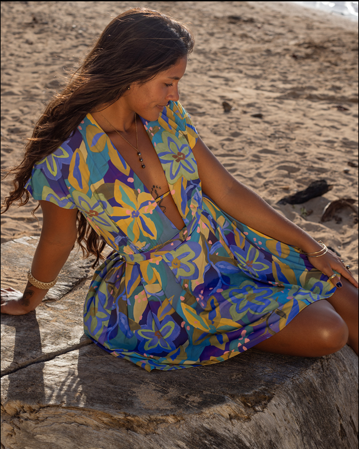 Purple Rain Paloma Dress - The Bikini Room