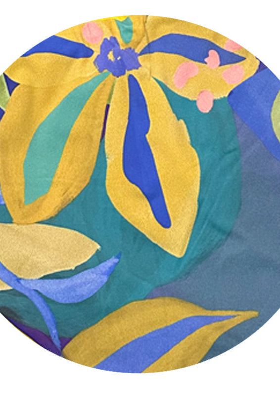 Purple Rain Lycra Kimono - The Bikini Room