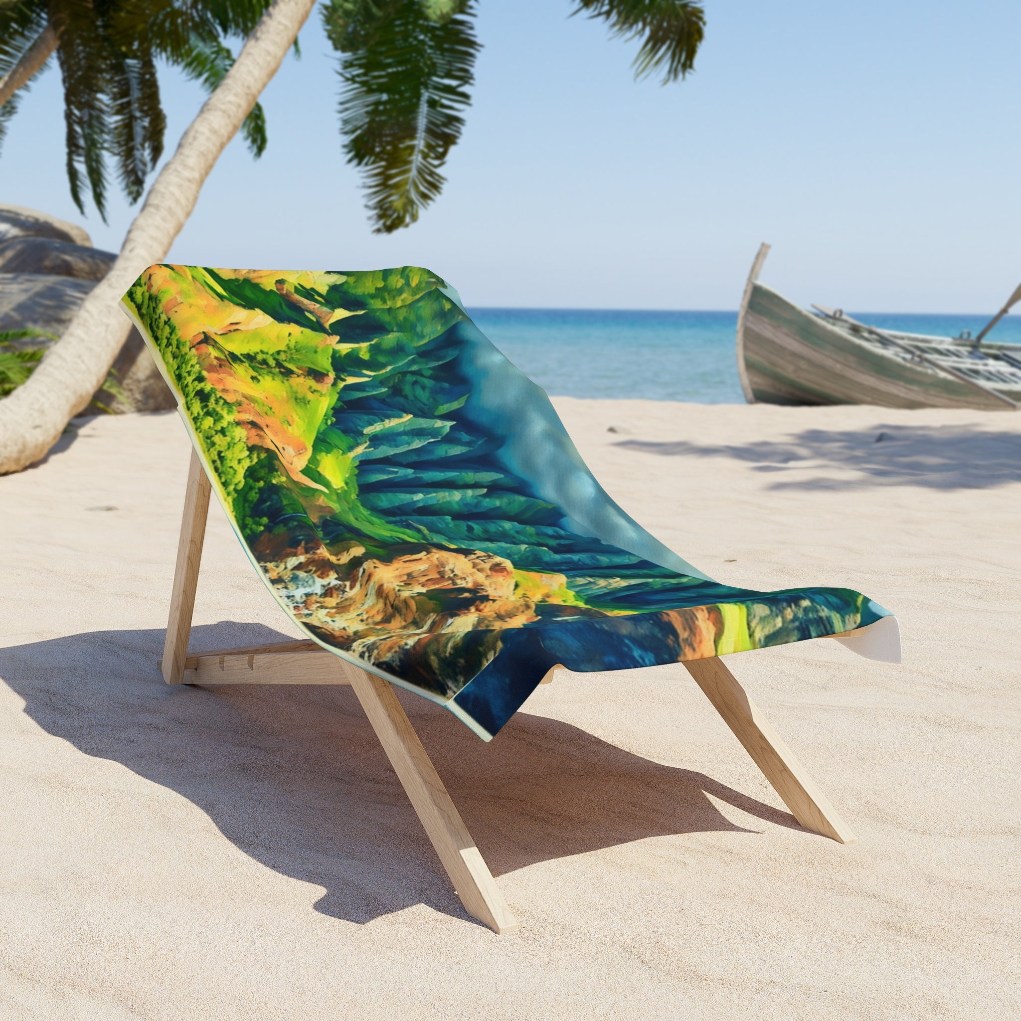 Mountains Beach Towel - The Bikini Room 