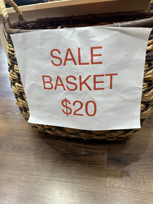 Sale Basket Separate