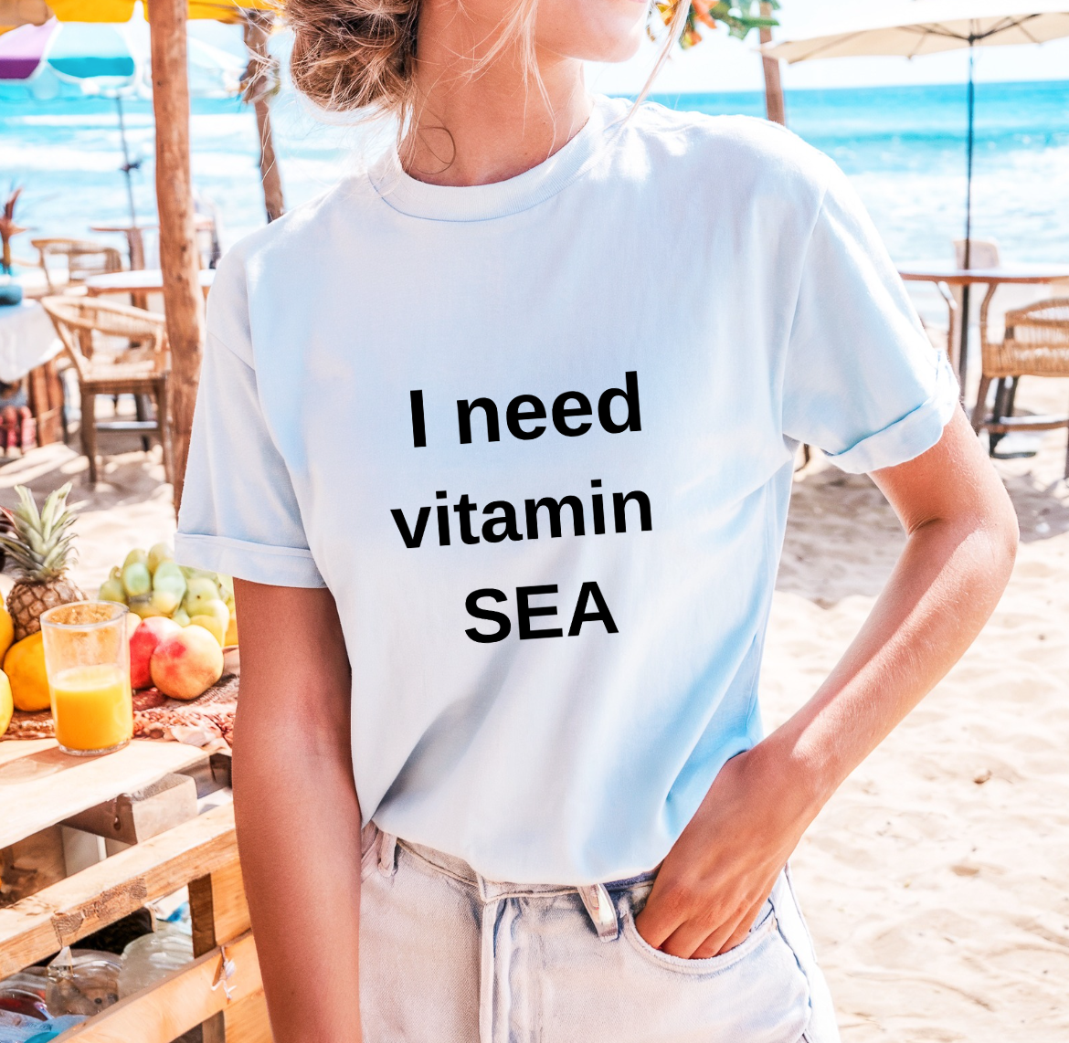 Vitamin Sea Tee - The Bikini Room 